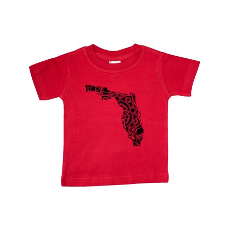 

Inktastic Florida Silhouette Mandala Gift Baby Boy or Baby Girl T-Shirt