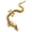 Golden, variant on YIFAEUX Alloy Golden Chinese Dragon Figurine Movable Joints Articulated Five Claws Eastern Loong Model Figure Toy Desktop Ornament Decoration