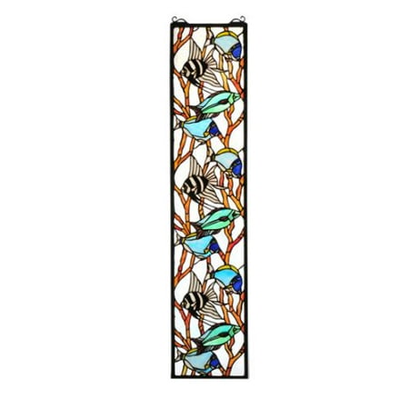 Meyda Tiffany 50840 Stained Gl Window Pane From The Meyda Tiffany 50840 Stained Gl Window Pane From The Tropical Fish Collection