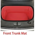 thumbnail image 4 of ZYCHUANGYING Fit Tesla Model Y Juniper Refresh 2026 Full Cover Frunk Mat & Rear Lower Trunk Storage & Inner Storage Mat – 100% Red Genuine Leather, 4 of 4