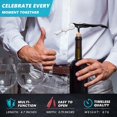 thumbnail image 2 of Allpeak Bottle Opener Wine Opener Corkscrew - 1 Pc Multi-Purpose Wine Bottle Opener, Beer Bottle Opener, Corkscrew Wine Opener, Wine Accessories, Ouvre Bouteille de Vin - Red, 2 of 6