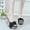 Black, variant on Babysbule Women's Slippers Women's Summer Wedge Shoes Cover Feet High-heeled Slippers