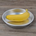 thumbnail image 4 of 5-Piece Reusable Aluminum Camping Plates Set for Outdoor Dining, Silver Metal BBQ Trays, 4 of 9
