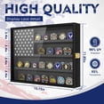 thumbnail image 3 of Estuche expositor para monedas Challenge, diseño de Yopetox, de madera, bandera americana, 3 of 7