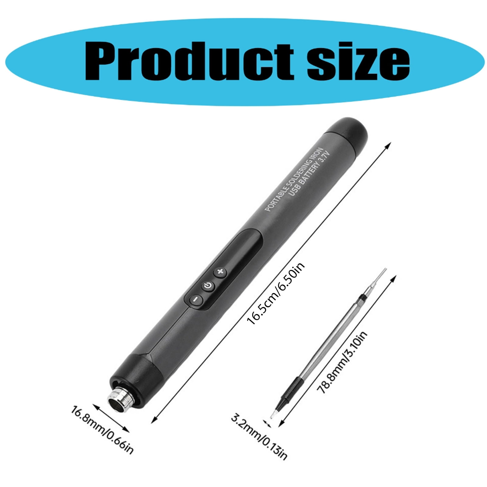 Cordless Soldering Iron Kits LED Digital Soldering Pen Kits Adjustable Temperature Soldering Kits for Home Electronic