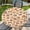 Autumn Thanksgiving, variant on Round Fitted Tablecloth With Elastic,Outdoor Table Cover,Elastic Edge Design,Suitable for Round Tables Ranging from 52in,Anti Wrinkle and Scratch Resistant,Easy Clean & Stain Resistant