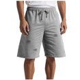 thumbnail image 3 of DDAPJ pyju Workout Gym Shorts for Men Trendy Ripped Short Pants Drawstring Elastic Waist Joggers Summer Casual Bermuda Shorts with Pockets Gray XL, 3 of 7