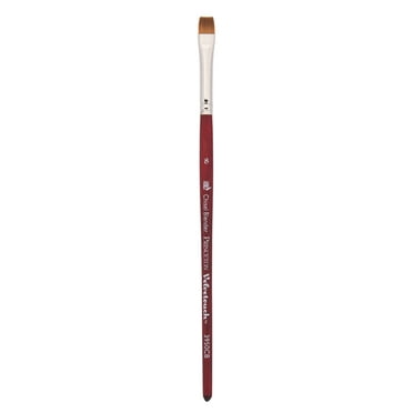 Princeton Velvetouch Short Handle Flat Shader Paintbrush Comfort is Ensured with Its Signature