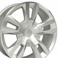 thumbnail image 5 of New 22 Inch Aluminum Wheel for 95-19 Chevrolet Tahoe Silver Machined Rim, 5 of 6