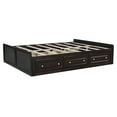 thumbnail image 6 of Bellemave Queen Bed with 6 Drawers, Wood Queen Size Platform Bed with Storage, Storage Bed Frame for Teens Adults (Espresso）, 6 of 8