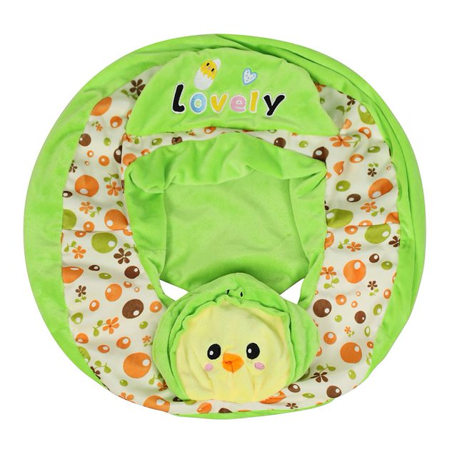 Funda de sofá con estampado floral para bebé, soporte para asiento, funda para silla para aprender a sentarse (B) Ehuebsd sin BPA