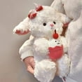 thumbnail image 6 of Shaved Sheep Stuffed Animal, Soft Sheep Plush Toy, Cute Plush for Kids Girls, Sleeping Pet Buddy, Lamb Stuffed Animal Best Birthday Gifts for Women Boys Teens, Small Plush Toy, 6 of 6
