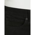 thumbnail image 5 of Jessica Simpson Women's and Women's Plus Velveteen Midi Skirt with Front Slit, Sizes 2-24W, 5 of 6