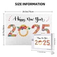 thumbnail image 4 of Honeii 2025 New Year'S Pattern 1000 Piece Puzzles for Adults, Jigsaw Puzzles, 4 of 9