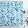 thumbnail image 1 of Ambesonne Leaves Shower Curtain, Blue Berries Rustic Life, 69"Wx84"L, Blue Pale Blue, 1 of 3