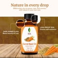 thumbnail image 6 of SVA Carrot Seed Oil - 1 Fl Oz – 100% Natural Cold Pressed Carrot Oil - for Face, Skin Care, Hair Care, Scalp Massage & Body Massage – Carrier Oil with Dropper, 6 of 8