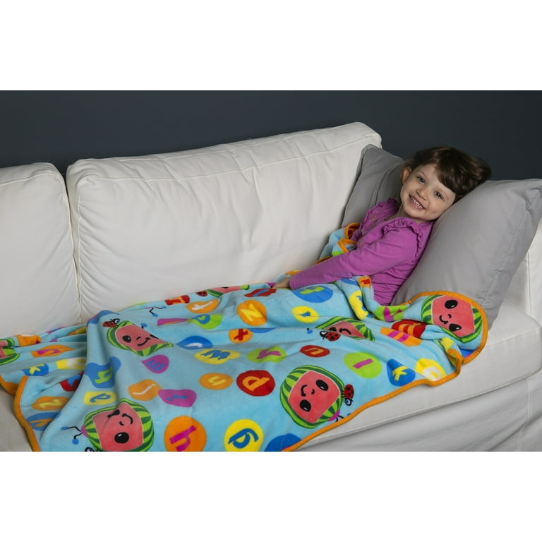 CoComelon Coral Plush Toddler Blanket 40 x50