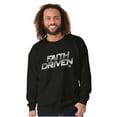 thumbnail image 5 of Jesus Holy Spirit Faith Driven Sweatshirt for Men or Women Brisco Brands M, 5 of 6