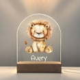 thumbnail image 3 of Personalized FREE Custom Cute Lion Night LED Lamp For Kids Room, Baby Gift, Girls Boys Night Light, Bedroom Nursery Decor, Night Light Gift, 3 of 7