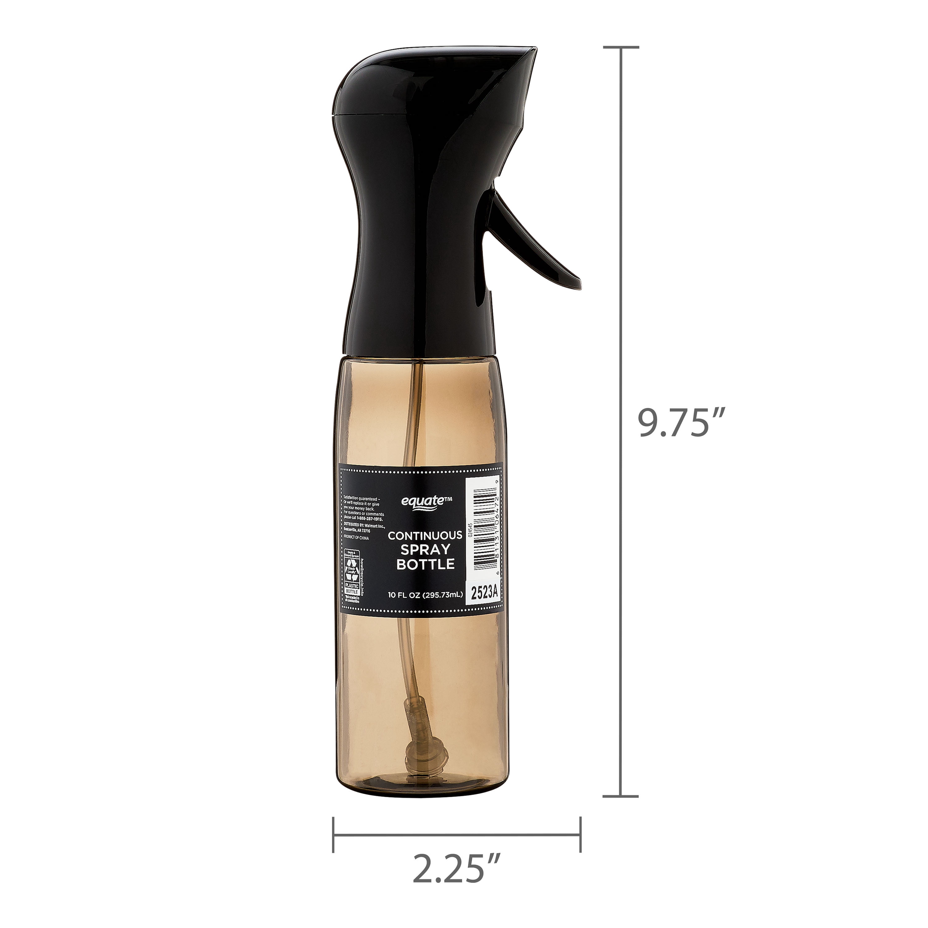 (3 pack) Equate Continuous Spray Bottle for Beauty, 10 fl oz