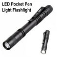 thumbnail image 2 of LED Flashlight Clip Mini Light Penlight Pocket Portable Pen Torch Lamp U T7M3, 2 of 8