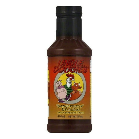 Uncle Dougie's BBQ Sauce, 18 OZ (Pack of 6)