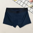thumbnail image 2 of Maean Mens Big and Tall Underwear Cotton Comfy Breathable Boxers Briefs Elastic Waist Short Underpant, 2 of 7