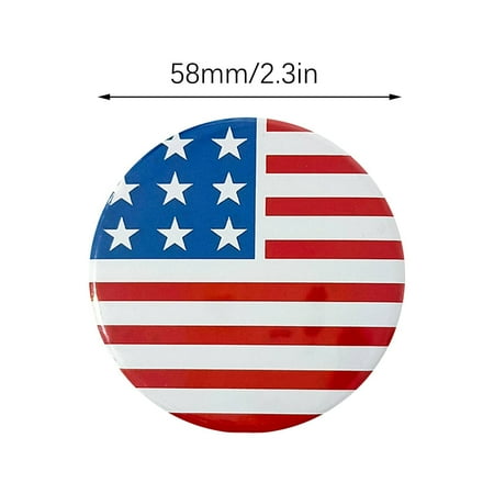 

New US Independence Day Emblem 58mm Sheet Chest Celebration Party Supplies