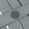 thumbnail image 2 of Noble House Table à Manger Extérieure en Aluminium Lamphere Gris Foncé, 2 of 10