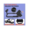 thumbnail image 4 of Adjustable hip thrust machine para home gym-high-resistance glute training con resistance bands premium squat y glute workout equipment in negra, 4 of 6