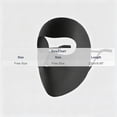 thumbnail image 4 of QSAWXQZ Women's Sun Protection Face Cover Full Face Ear Loop Breathable Stretch Neck Gaiter Free Size, 4 of 5