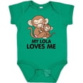 thumbnail image 3 of Inktastic My Lola Loves Me Boys or Girls Baby Bodysuit, 3 of 5