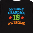thumbnail image 4 of Inktastic My Great Grandma Is Awesome Boys or Girls Long Sleeve Toddler T-Shirt, 4 of 5