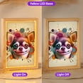 thumbnail image 2 of Chihuahua Portrait Watercolor Vintage Retro Styles Acrylic Plaque with Wood Photo Frame Box Dog Lover Gifts Idea Light Box - 00001, 2 of 5