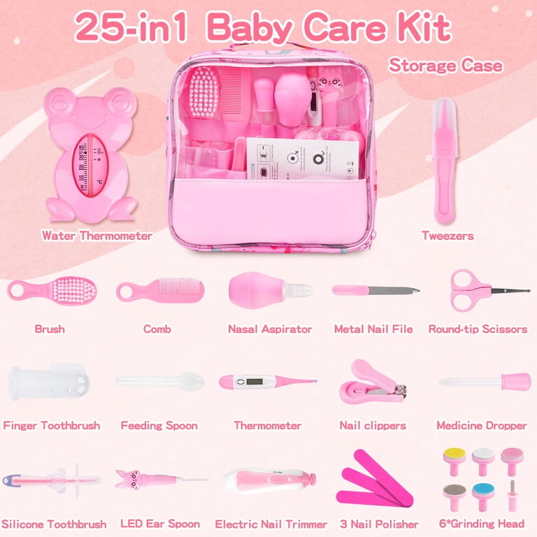 Busatia 25-in-1 Baby Grooming Kit with Electric Trimmer photo 4
