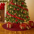 thumbnail image 3 of Highland Holiday Decor Plaid Design Christmas Tree Skirt, One Piece, 3 of 4