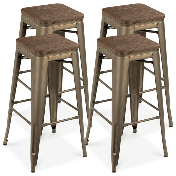 Best Choice S Bar Stool Bronze, Counter Height Stools No Assembly Required