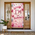 thumbnail image 5 of Pink Glitter 10th Birthday Banner Shiny Letters Single Digits Display Colorful Balloons Star Decorations I'm 10 Birthday Backdrop for Kids' Birthday Party Girls' Celebration Indoor Decoration, 5 of 9