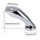 thumbnail image 3 of Chrome Sofa Plinth Legs, 4 Pieces Furniture Legs, Cabinet Support Legs, Sofa Table Cabinet Legs(95mm), 3 of 3