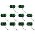 thumbnail image 3 of Pantalla de voltaje CC de 2 cables CC 2,5 V-40 V medidor de pantalla LED de 0,28 pulgadas (verde), 3 of 3
