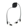 thumbnail image 3 of XD Collection Recycled Plastic 6-In-1 Retractable Connector Cable, 3 of 6