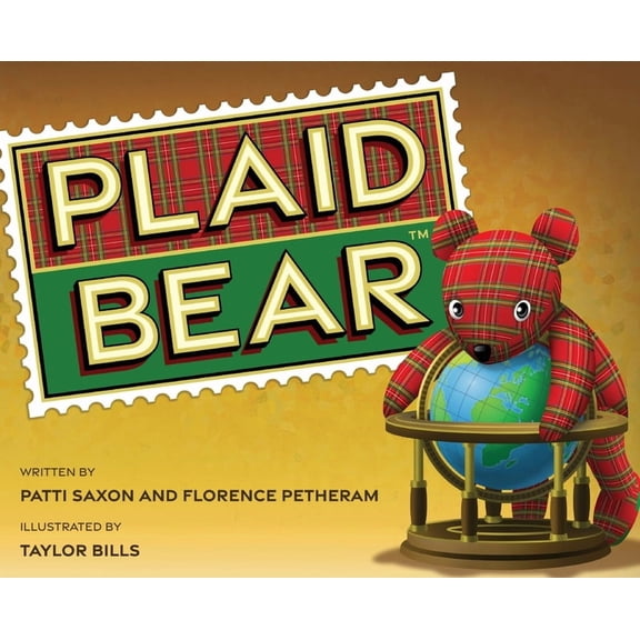 Plaid Bear TM, (Hardcover)