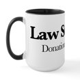 thumbnail image 2 of CafePress - Law Student Donations Acc - 15 oz Ceramic Large White Novelty Mug, 2 of 4