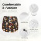 thumbnail image 4 of Balery Autumn Fox Pantalones cortos deportivos para mujer con forro y dos bolsillos, elásticos, para entrenamiento, gimnasio, yoga-Small, 4 of 7