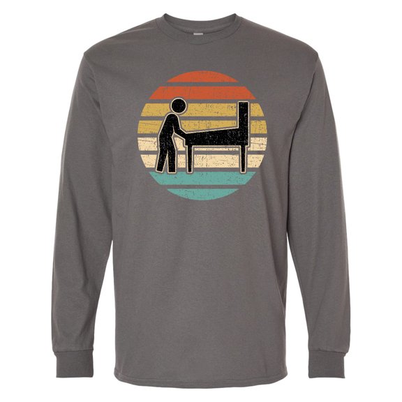 Inktastic Pinball Retro Arcade Game Long Sleeve T-Shirt