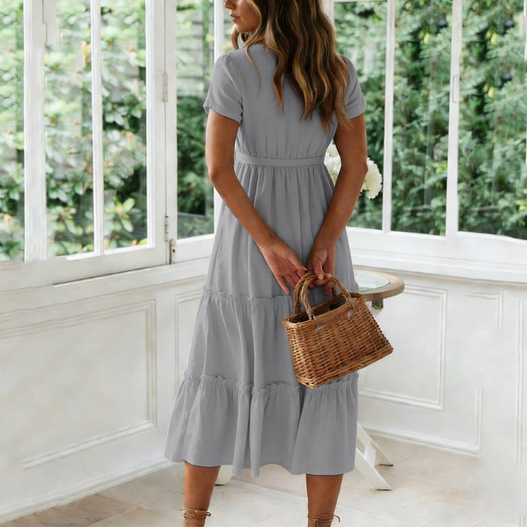 plus size wedding dress casual Elegant Minimalist Long Sleeves Modest A-Line V-Neck Tulle Bridal Gown By the way Drop Waist Maxi Dresses Size Guide:10 Below the Knee