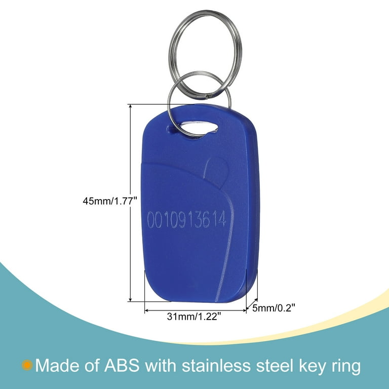 Uxcell Dual Frequency Read Only RFID Proximity IC/ID Key Fobs Tag