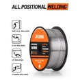 thumbnail image 3 of Rubik 2PC Flux Core Welding Wire .035,2-Pound Spool Gasless MIG Carbon Steel Welding Wire,E71T-GS, 3 of 8