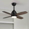 thumbnail image 6 of HOOMEDELIER 38" Black Ceiling Fans With Lights and Remote for Living Room Bedroom Chandelier Fan, 6 of 11