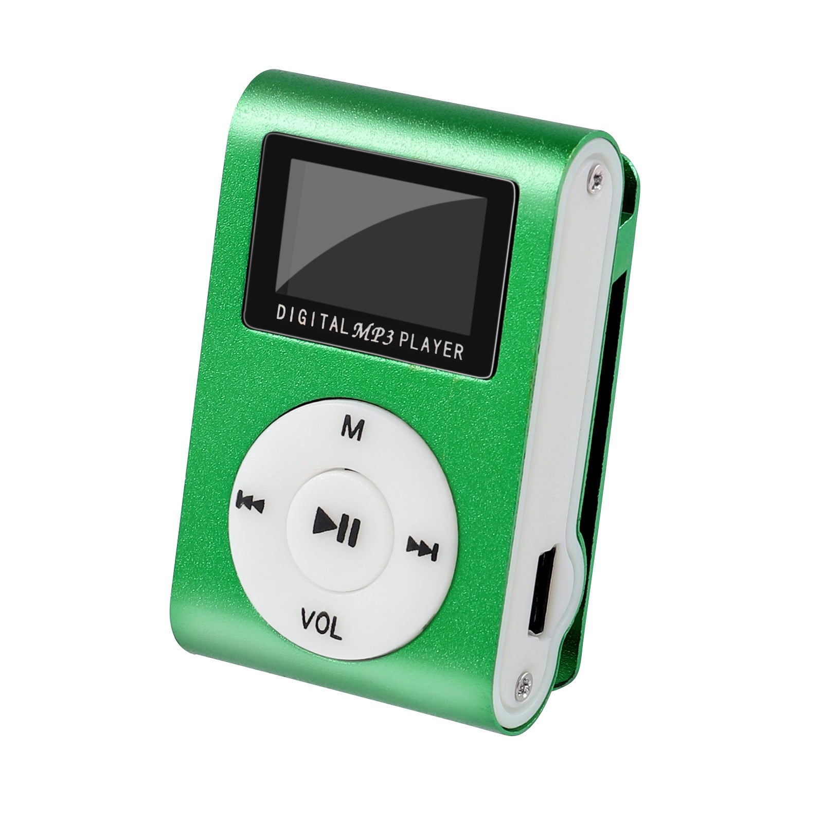MP3 Music Player Support 32GB Micro SD TF with  Mini Clip 
